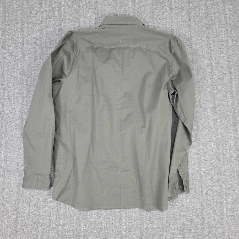 5.11 Tactical Shirt Men XL Jackson Long Sleeve Olive Green Ready Pocket - Picture 10 of 13